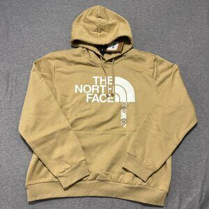 NWT The North Face EVO Half Dome Hoodie Mens XL Khaki Stone